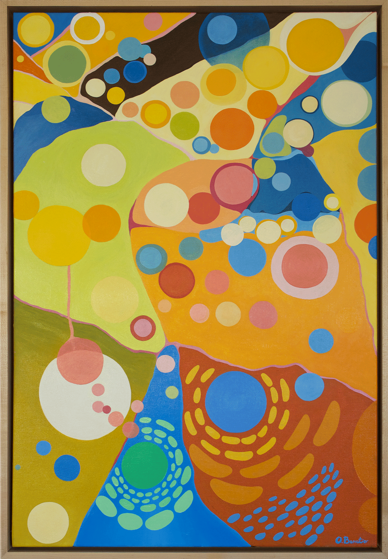 Conversation 4 - oil painting / peinture à l'huile • dimension : 90 x 60 cm - USA only