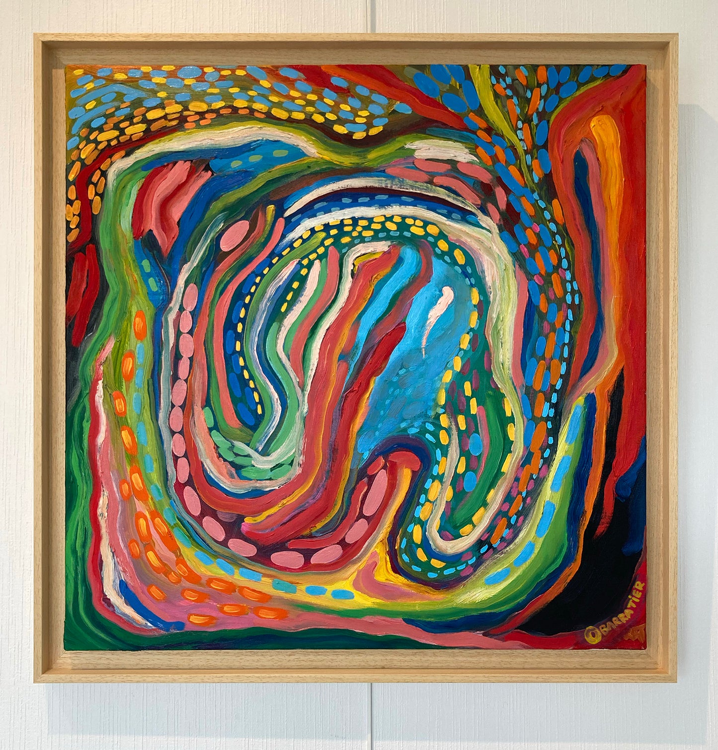 COSMOS La Matrice - Peinture à l'huile