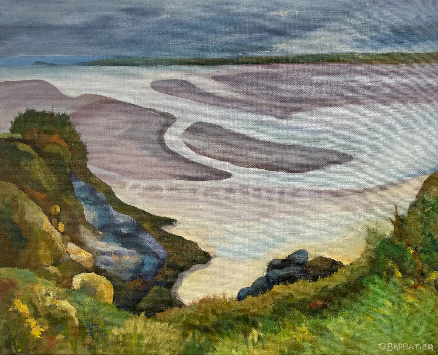 Point of Justice - oil painting