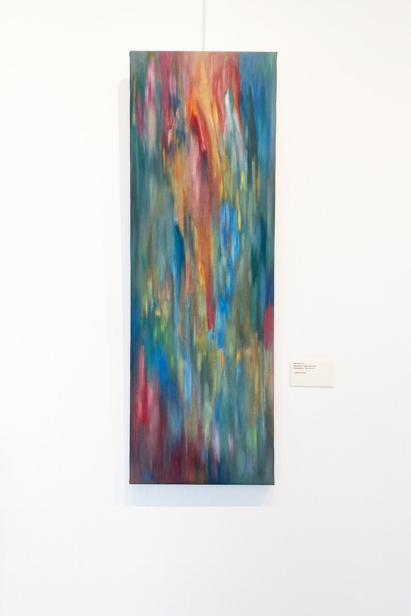 Rythme 11 - oil painting / peinture à l'huile