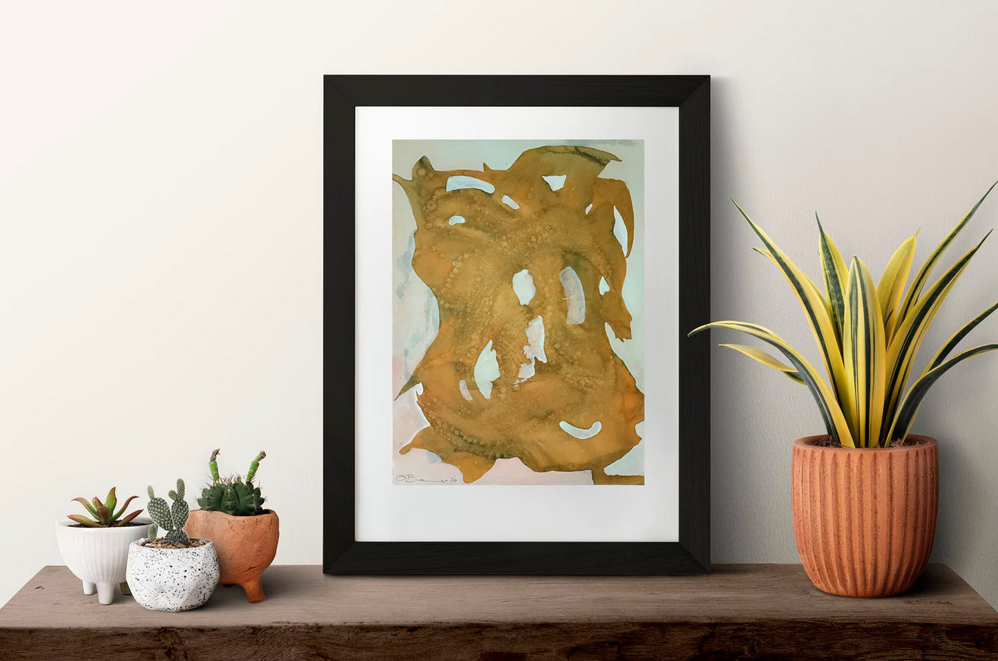 Movement 6 - Aquarelle sur papier