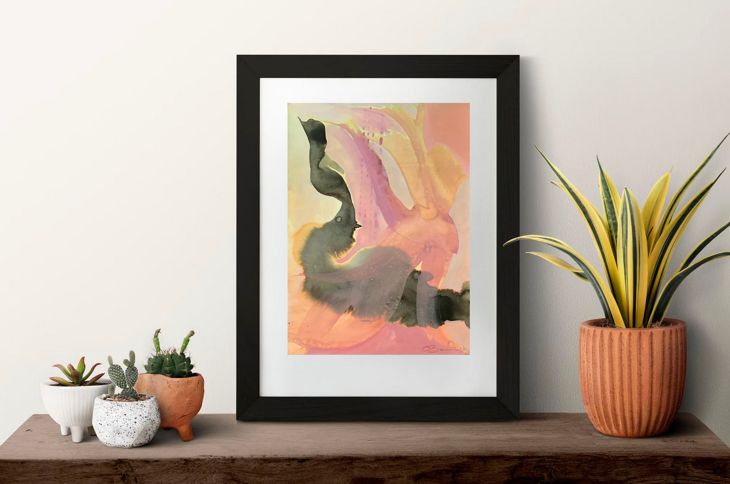 Movement 3 - Aquarelle sur papier