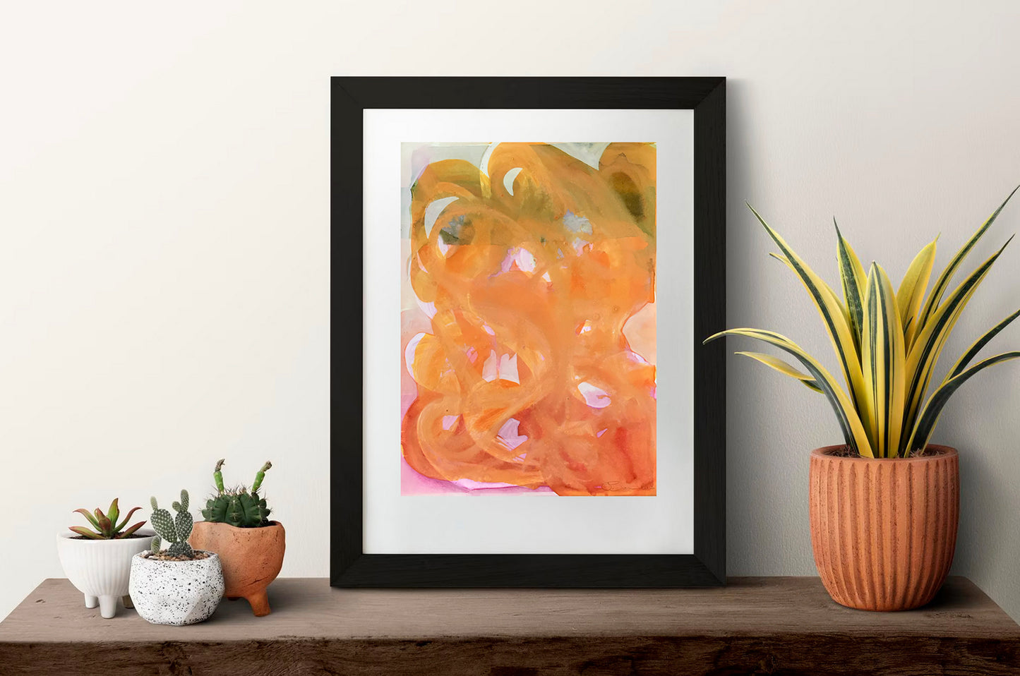 Movement 4 - Aquarelle sur papier
