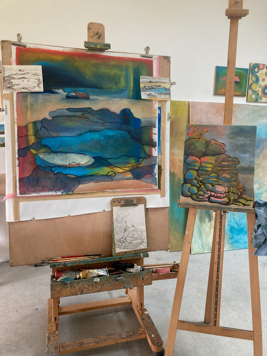 À l'atelier - le processus