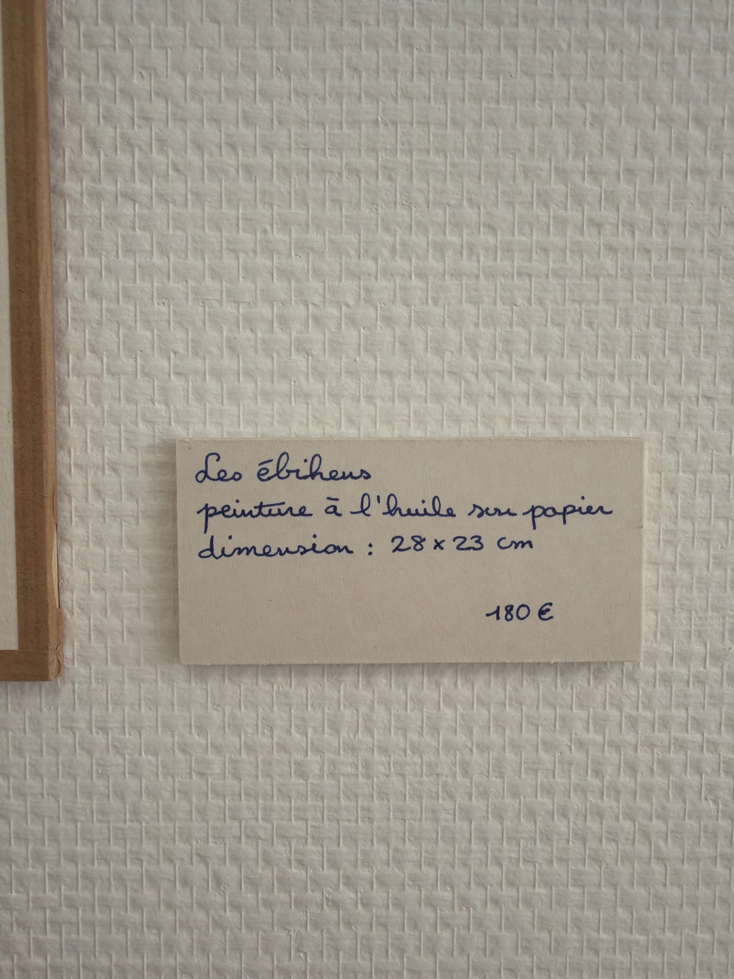 Paysage - Archipel des Ébihens 28.5/23.5 cm