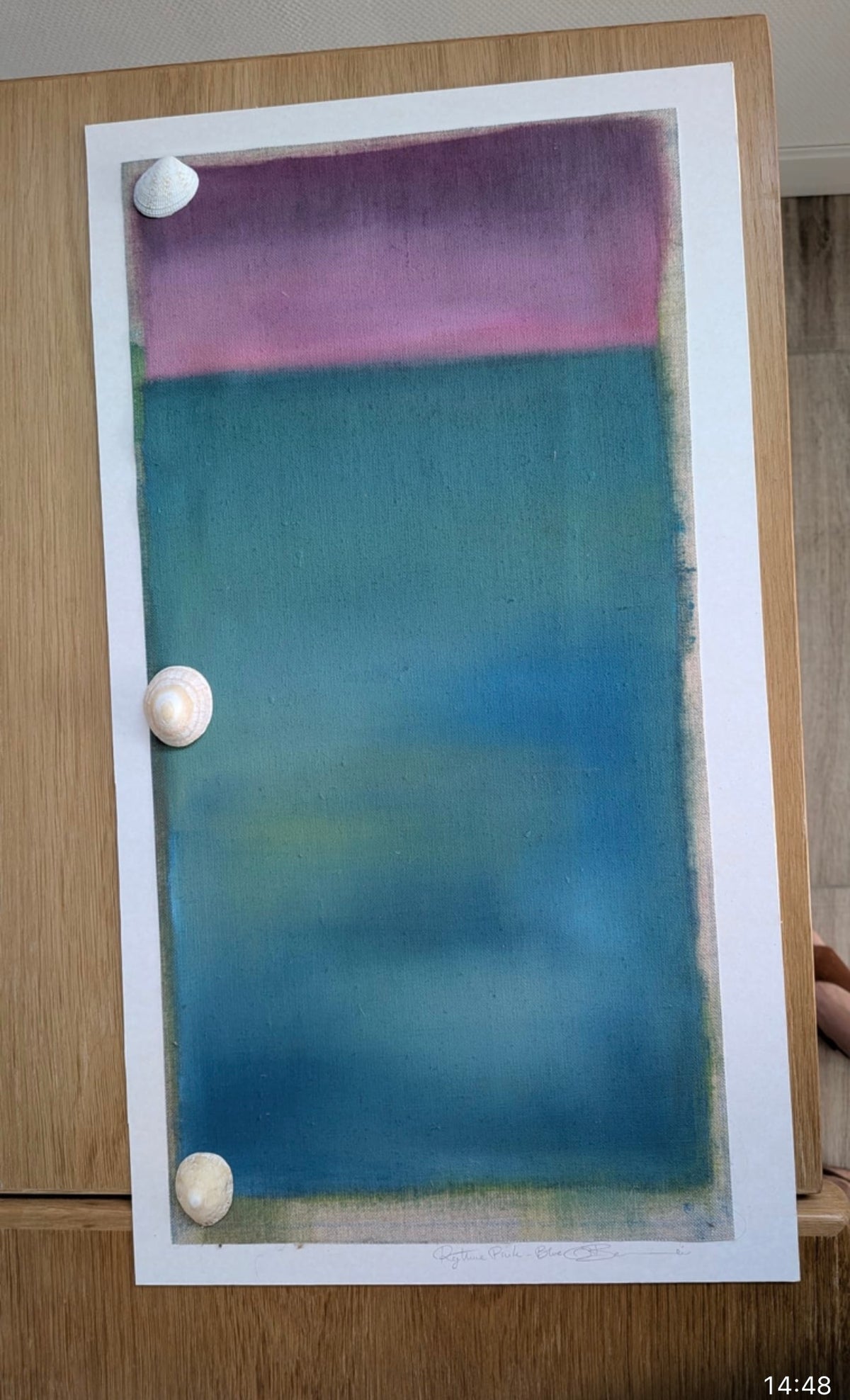 Rythme rose et bleu