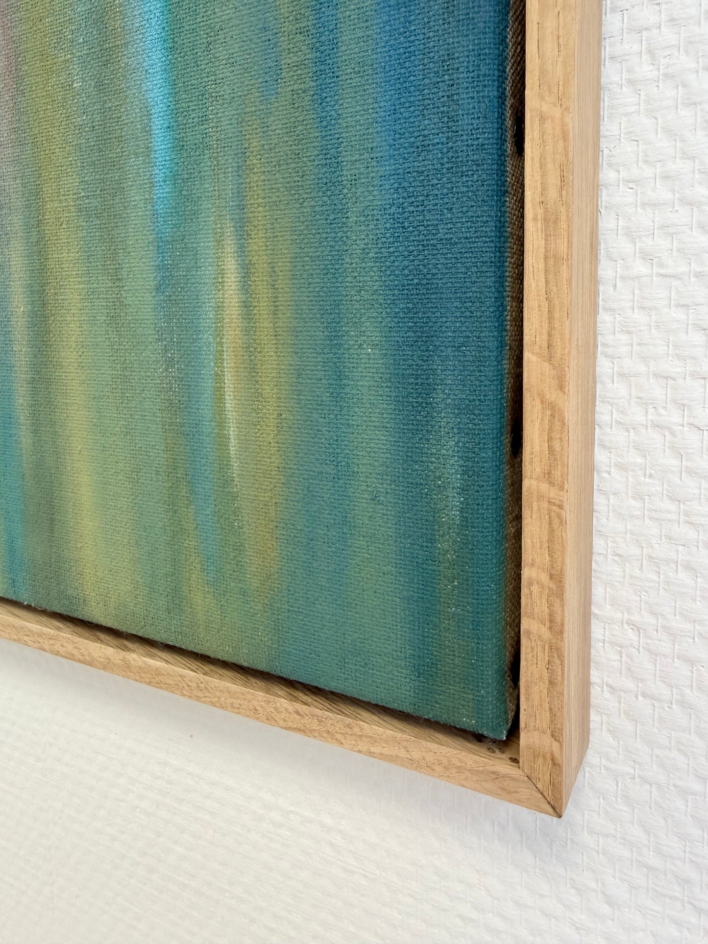 Rythme 11 - oil painting • size: 43.5 x 96 cm