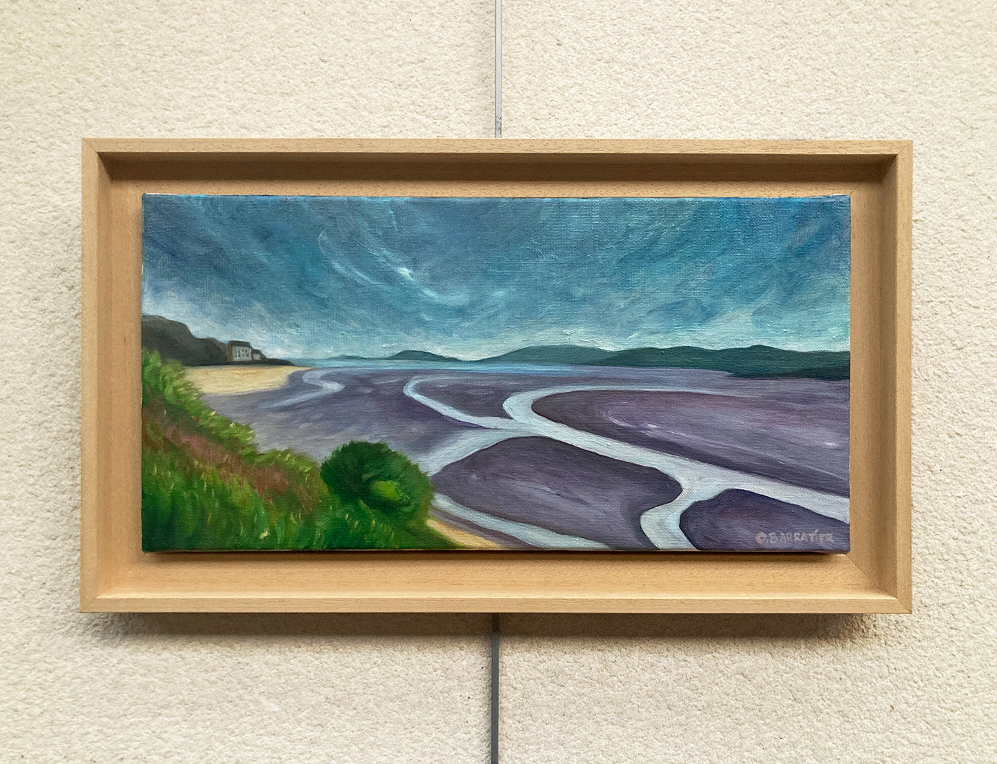 Pointe de la Justice - peinture à l'huile