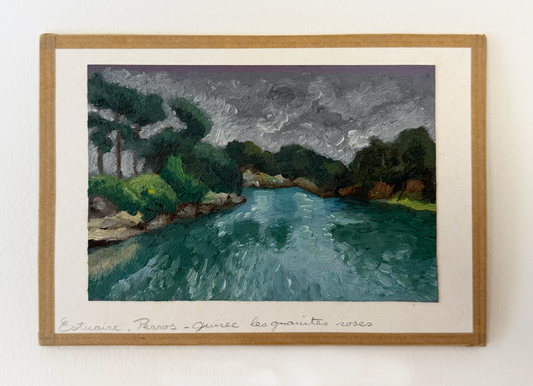 Paysage - Estuaire Perros Guirec (petit format)