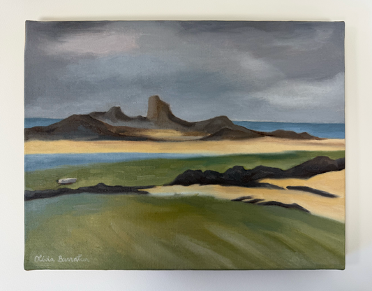 Paysage - La banche vers les ébihens, marée basse
